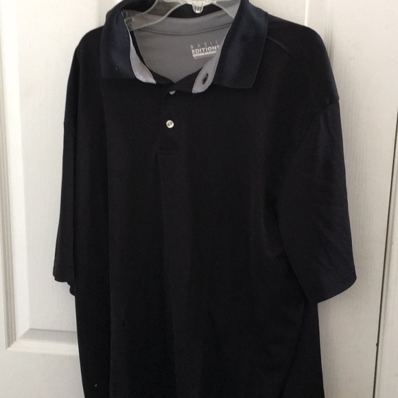 Men’s Basic Editions Polo Shirt (L) - Picture 1 of 3